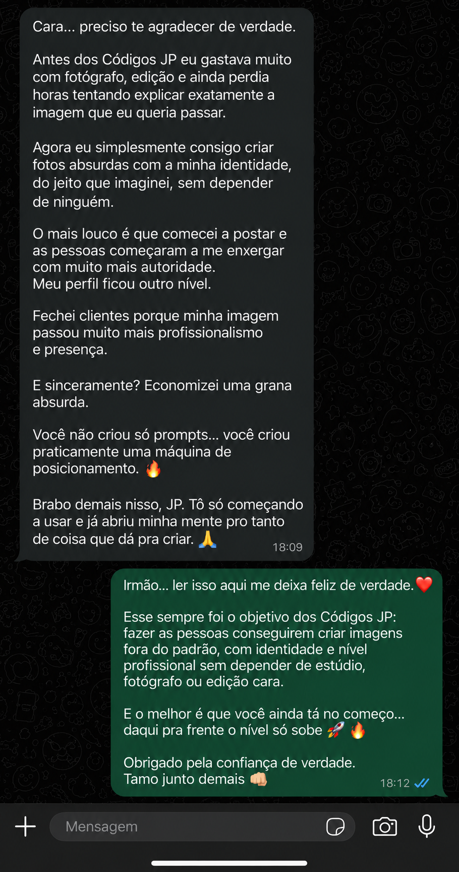 Depoimento real 3